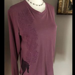 Horse long sleeve tee